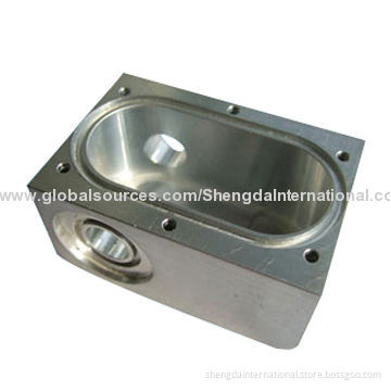Precision CNC Milling Component, Made of Aluminum Alloy